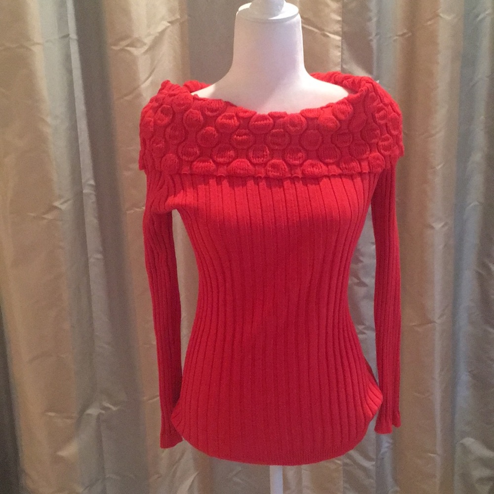 Ribbed sweater